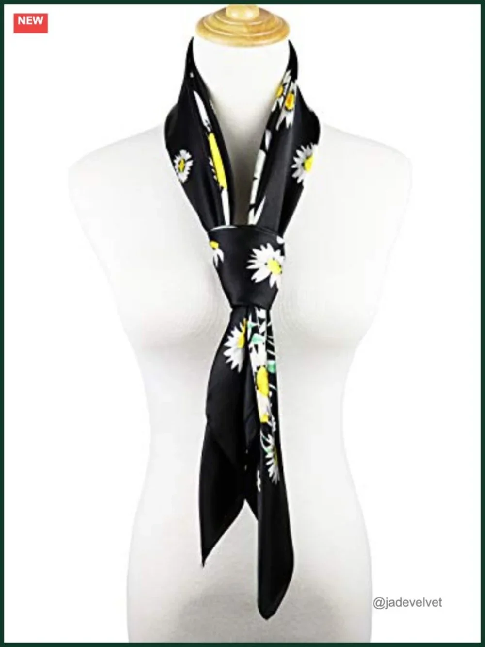 Satin Head Scarf for Women Silk Like Hair Wrap 35x35 Large Square Bandana
